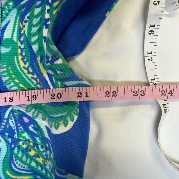 Lilly Pulitzer Layton Shift Dress XL Blue Crush “She Got Sole” EUC - Picture 10 of 11